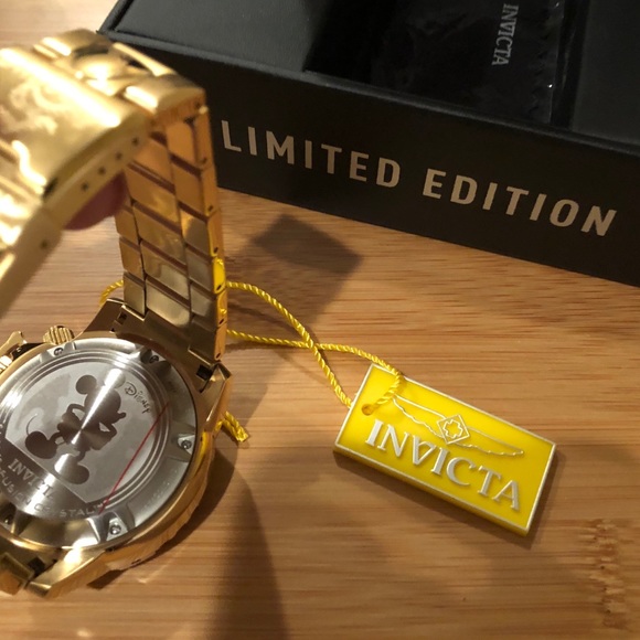 NWT INVICTA - Disney Gold Watch (Limited Edition) - Picture 4 of 8